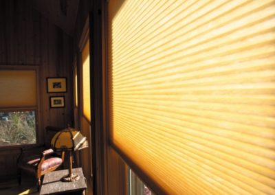 Solid Colour Pleated Blinds