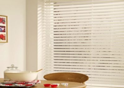 Pure White Expressions Wooden Venetian Blinds